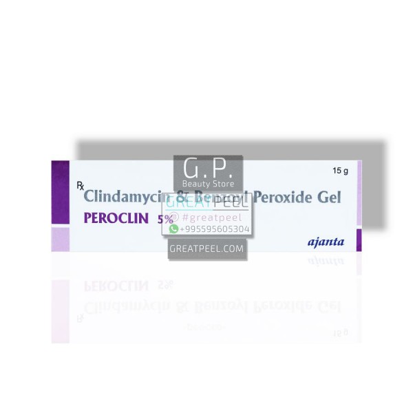 PEROCLIN (DUAC) GEL BENZOYL PEROXIDE 5% / CLINDAMYCIN PHOSPHATE 1% | 15g/0.53 oz